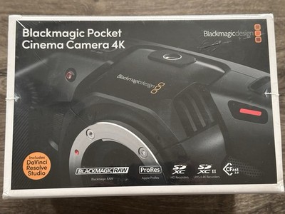 Blackmagic Design Pocket Cinema Camera 4K Camcorder - Black for