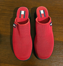 Vintage Tommy Hilfiger Slip On Sandals Y2K Pr...