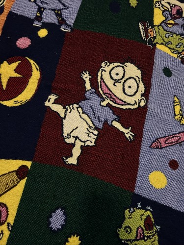 Vintage The Northwest Company Rugrats Tapestry Throw Blanket 59x41 - Picture 6 of 13