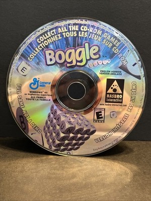 Boggle PC CD-Rom 1997 General Mills Edition Word Game Classic - Windows
