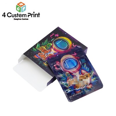 25Sets-3.5g Small Foil Zip Pouch | Resealable Mylar-Style Bag | USA Stock