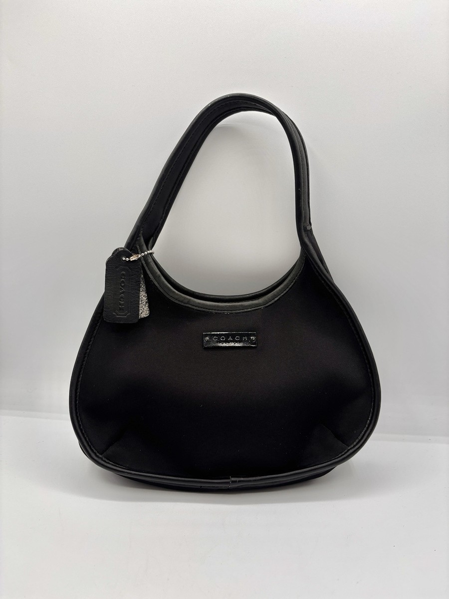 Vintage 90's Coach Ergo Neo Mini Satchel #6202 Neoprene Black