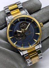 Amazing Maserati Blue Dial Automatic Dual Ton...