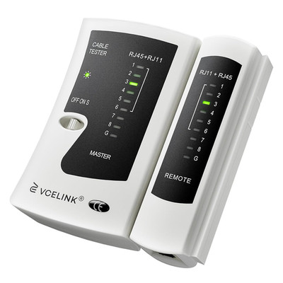 GJ468 Netzwerkkabeltester, RJ45 Ethernet Kabeltester PoE für Cat5/Cat6/Cat7