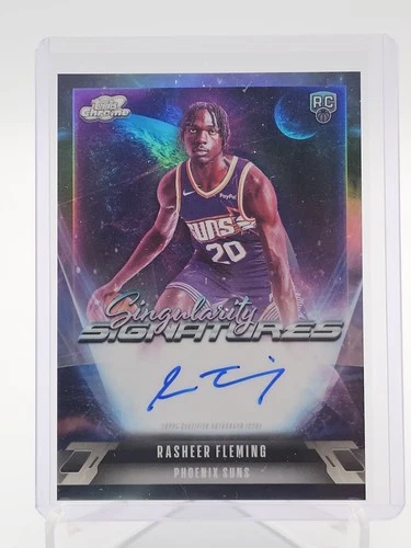 2025 Topps Cosmic Chrome Rasheer Fleming Base (RAW)
