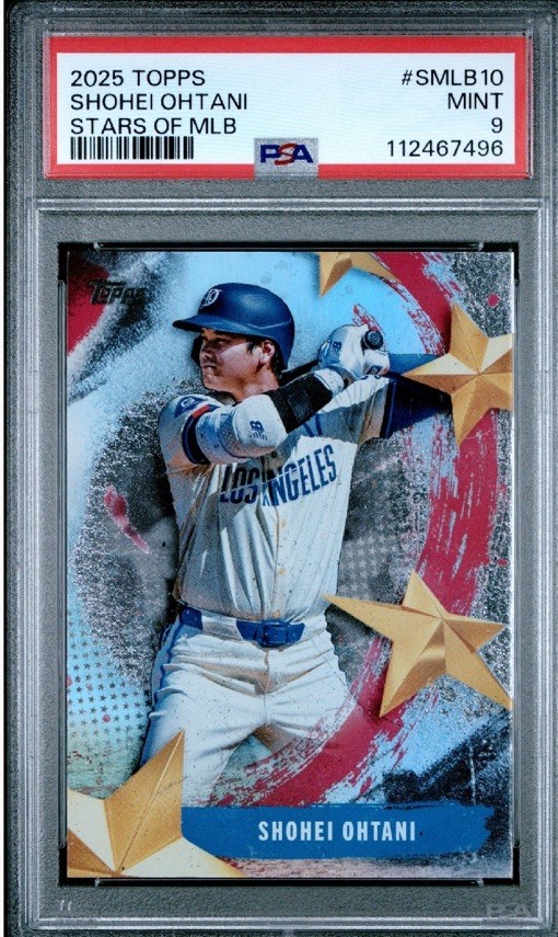 SHOHEI OHTANI 2025 Topps LA Dodgers Stars Of MLB MINT PSA 9 | eBay