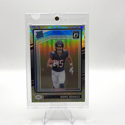 Panini 2024 Donruss Optic Rome Odunze Bears #286 Flex Emoji Wave Prizm /149