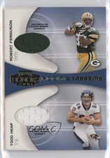2001 Playoff Honors Rookie Tandems Jerseys Robert Ferguson Todd Heap #RT-14 11z5