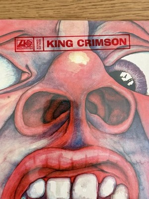 SEALED WITH HYPE 1970s Vinyl Pressing King Crimson s Court Of The Crimson King 