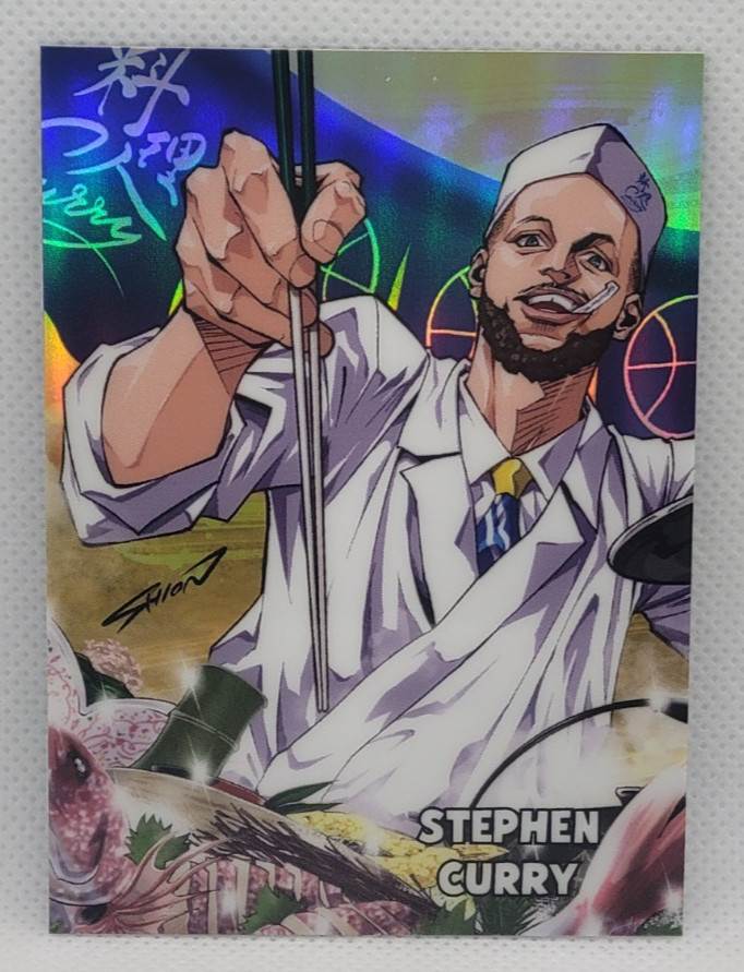 2026 Leaf Anime Nation Stephen Curry #OVA-9 Artist Shion Minabe