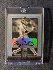 2005 Donruss Greats GARY CARTER   Auto Autograph NY Mets