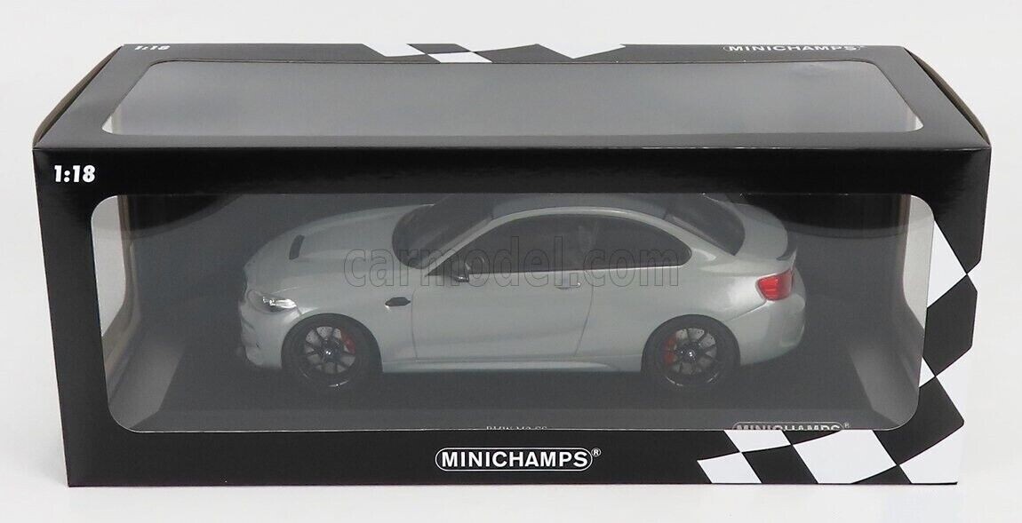 Minichamps 2020 BMW M2 CS F87 Silver 1:18*Brand New!**NICE
