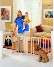 Swing Gate Extra-Wide Sturdy Wood Construction Latch Designed Adjustable