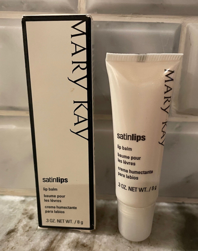 Mary Kay SatinLips Lip Balm .3oz Original New in Box Full-size