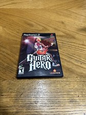 Guitar Hero (Sony PlayStation 2, 2006) No Manual Tested