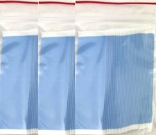 DOUBLE SIDED TAPE BLUE LINER STRAIGHT WIG 1" X 3"-108 PCS BY WALKER TAPE CO