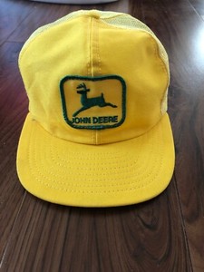 john deere trucker hat vintage