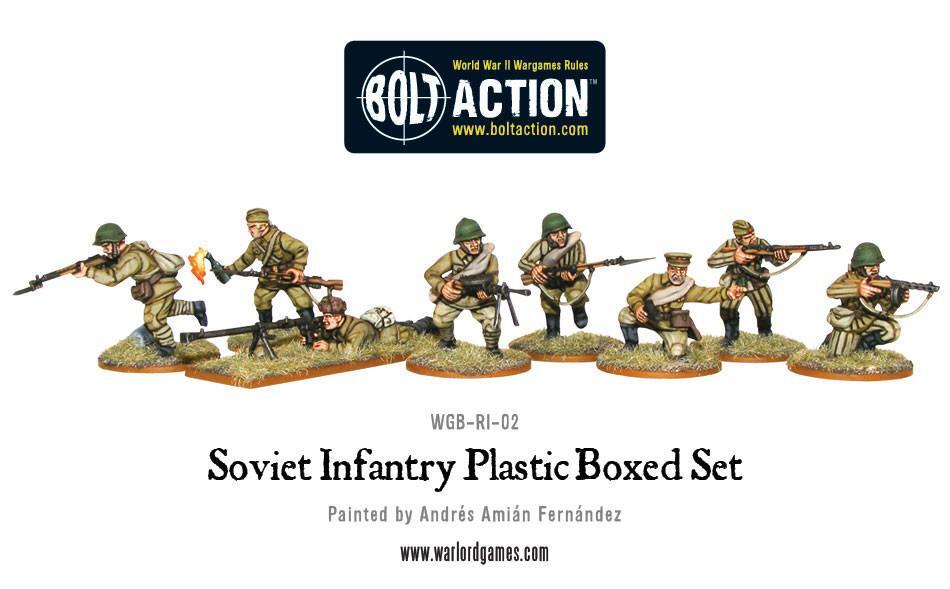 Thumbnail - Soviet Infantry, Sowjetunion, Bolt Action Ww2, Warlord Games, Neu/ovp