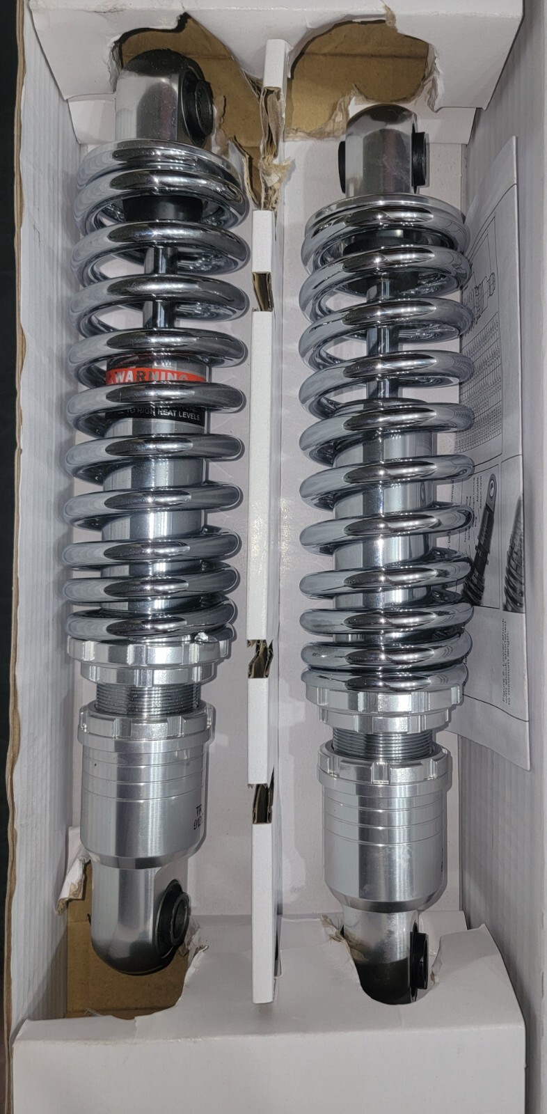 Drag Specialties 12" RideHeight Adjustable Shocks Chrome Harley Davidson Dyna eBay
