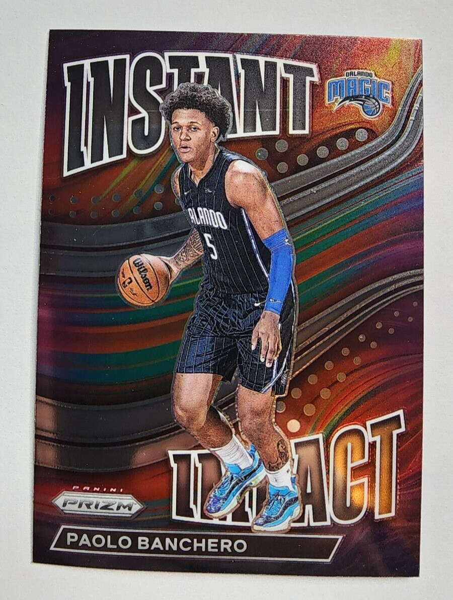 Paolo Banchero RC 2022-23 Panini Select Premier Level Silver Prizm