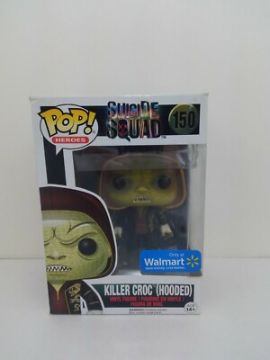 FunkoPop！150 KILER CROC hooded Funko Suicide Squad POP Heroes Killer Croc Hooded Exclusive
