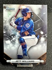 2023 Bowman Sterling Prospects JETT WILLIAMS #BSP-57  FREE SHIPPING