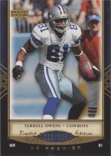 1996 NFL Upper Deck SP Premiere Prospects #1 Terrell Owens | eBay