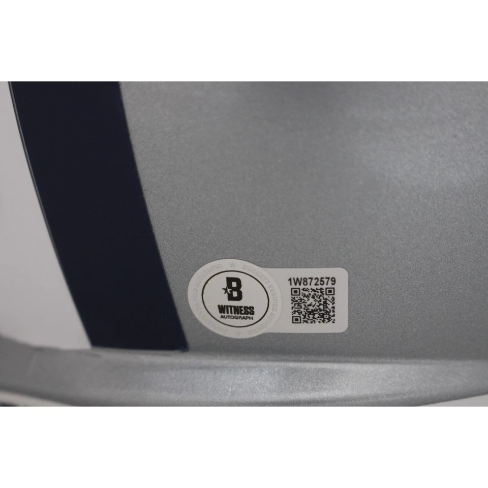 Casco Beckett 47652 autografiado/firmado de los Dallas Cowboys de Emmitt Smith Foto 3 de 4