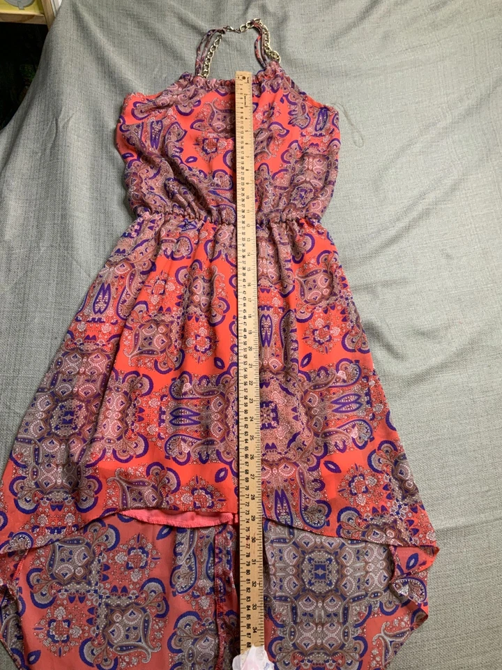 Vestido alto bajo para mujer Charlotte Russe talla M forrado de cachemira EE. UU. Foto 3 de 4