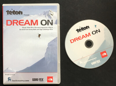 Dream On (DVD) 16mm skiing movie video Jeremy Nobis Sage Cattabriga-Alosa Teton