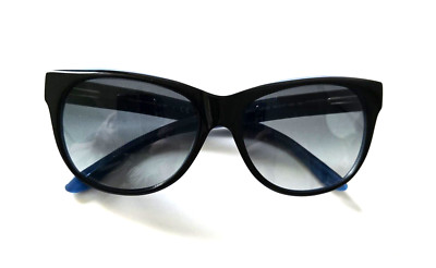 CLUB MONACO CM6522 BLACK-BLUE COLOR  WOMAN FUL RIM SUNGLASSES ONLY 55-17-140
