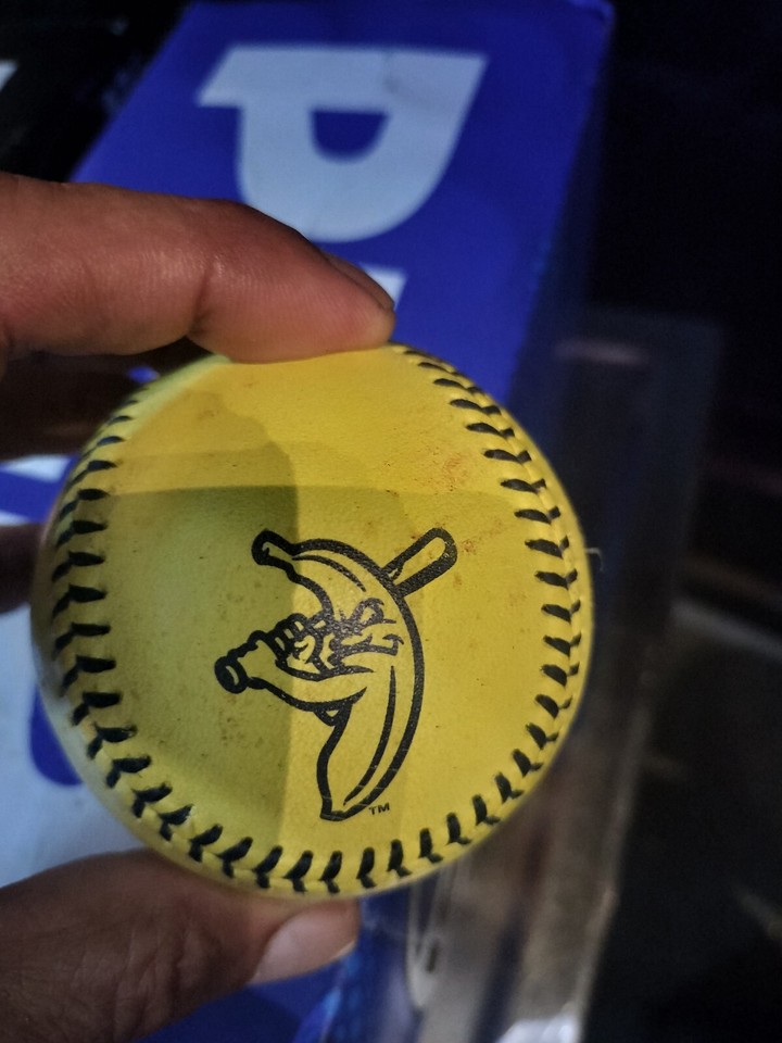 Savannah Bananas Official Game Baseball 2024 Tour Yellow Banana Ball eBay