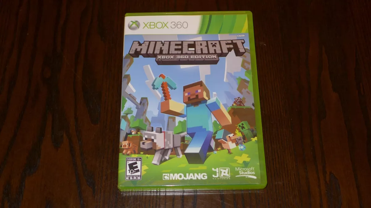 Microsoft Minecraft Xbox 360 Edition - Tested - Free Shipping