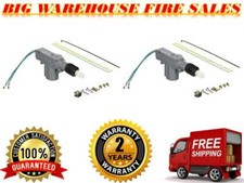2 POWER DOOR LOCK KIT UNIVERSAL CAR ACTUATORS 12-VOLT MOTOR 2 PACK 