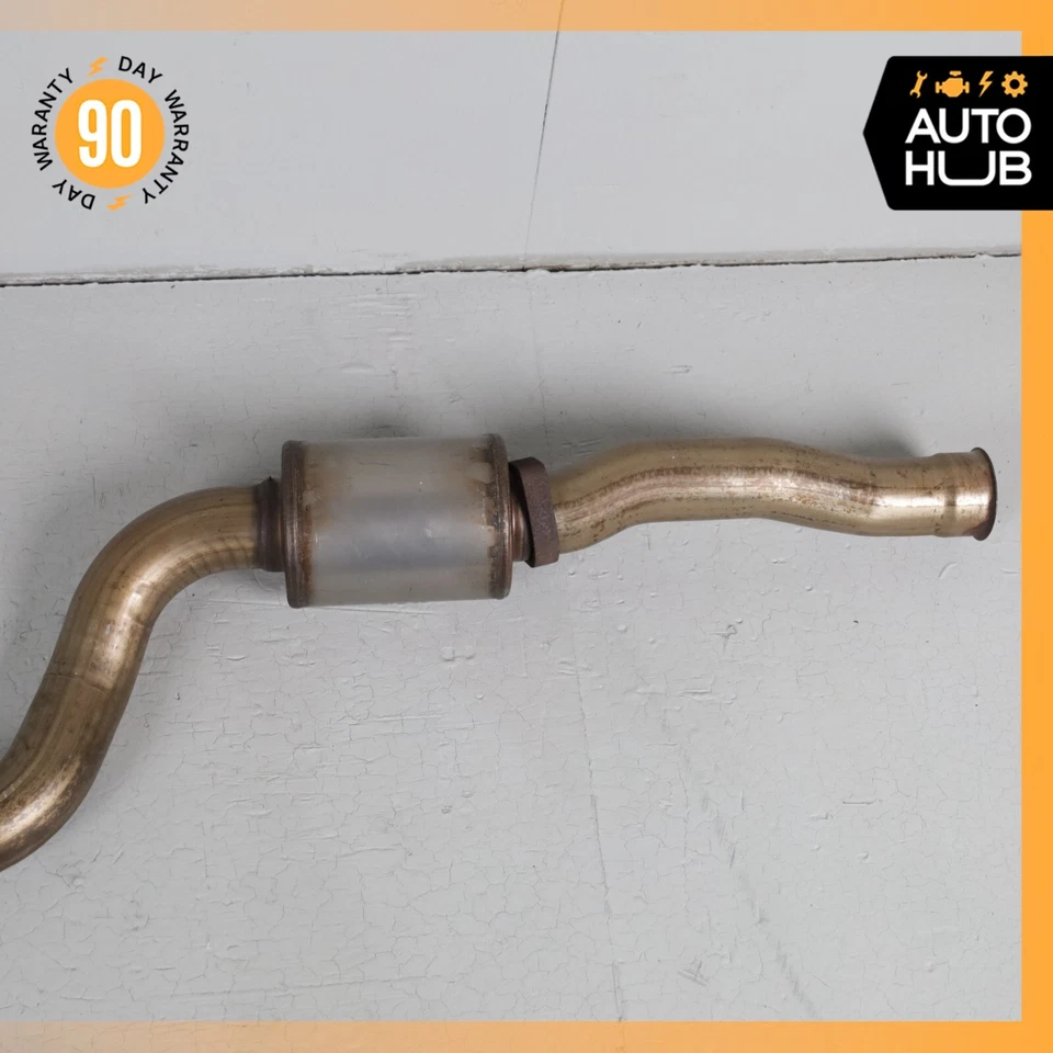 Juego de tubos de escape laterales izquierdo y derecho motor Mercedes W219 CLS550 E550 RWD OEM Foto 4 de 4