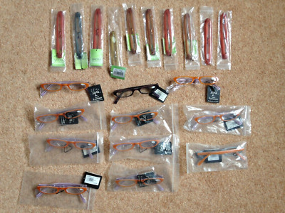 LESEBRILLE SPECTICLES 21 PAAR 10x YAKIRA +1, 11x ELITE +3 RESTPOSTEN