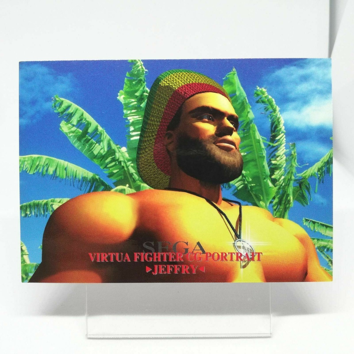 67 Jeffrey Virtua Fighter TCG Card SEGA FREAKS Game JAPAN trading