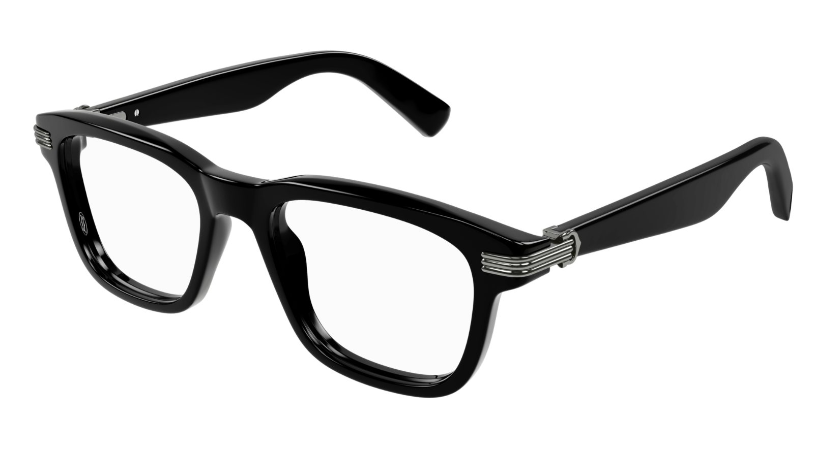 Cartier CT0444O 001 Black Premiere Authentic Eyeglass Frame New-image