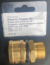 HOSE TO TRIGGER QUICK CONNECT FOR POWER WASHERS AP31041B 3/8" FEMALE QC NEW
