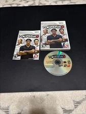 Top Spin 3 Tennis Wii Game Complete With Manual Tested Rated E Working