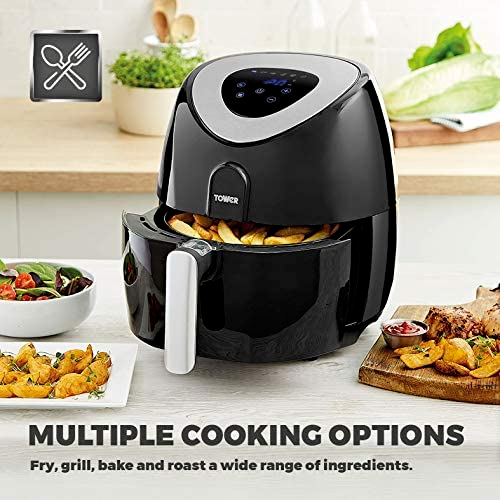 Tower T17024 Digital Air Fryer Oven with Rapid Air Circulation and 60
