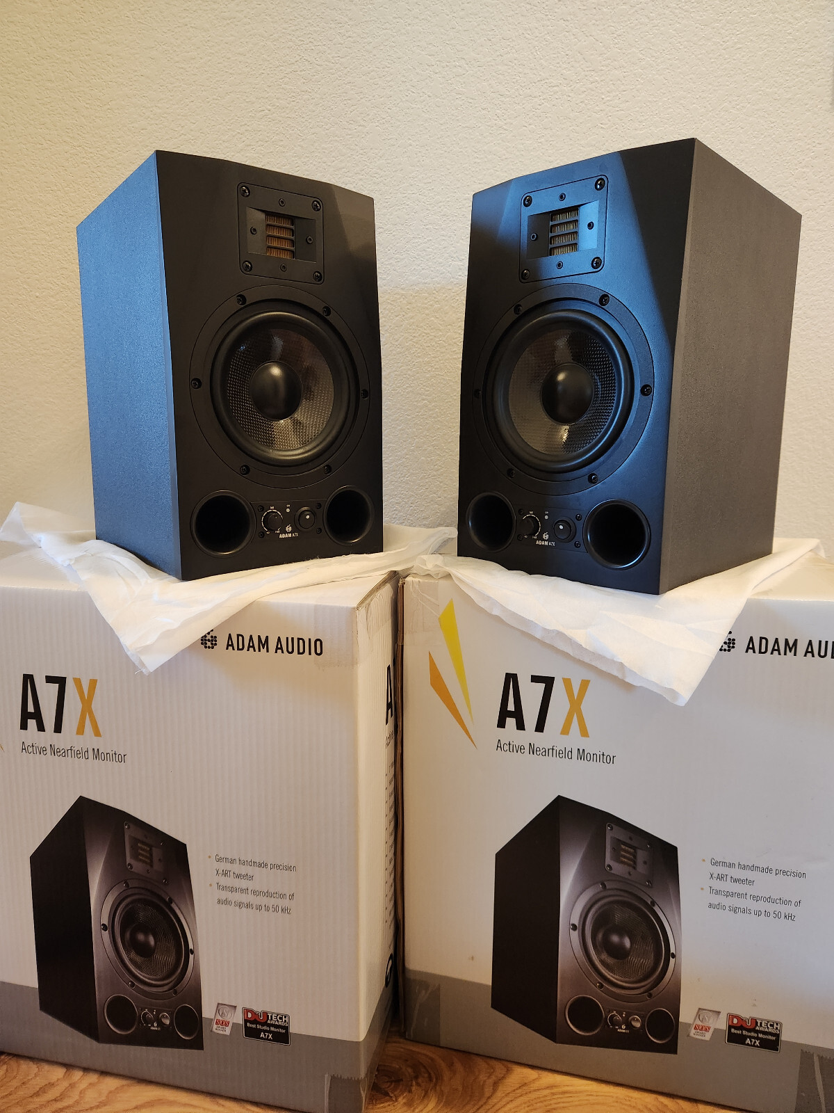 Adam A7x Adam A8x Pair Speakers A8x Monitors ADAM A8X Monitors - Main Image