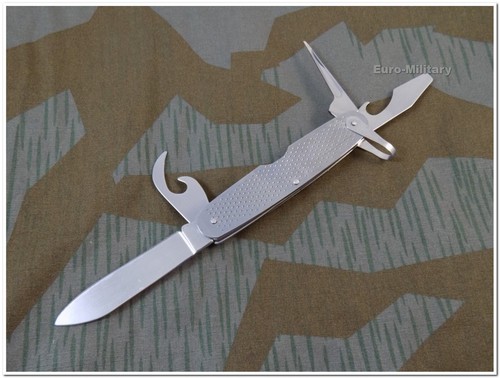 WW2 US Army Multifunctional Stainless Steel Pocket Knife - Repro - Picture 4 of 7