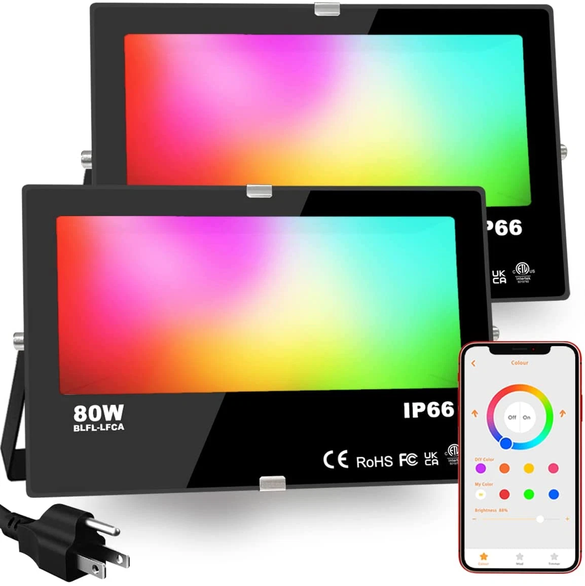 Color changing 2024 led flood lights