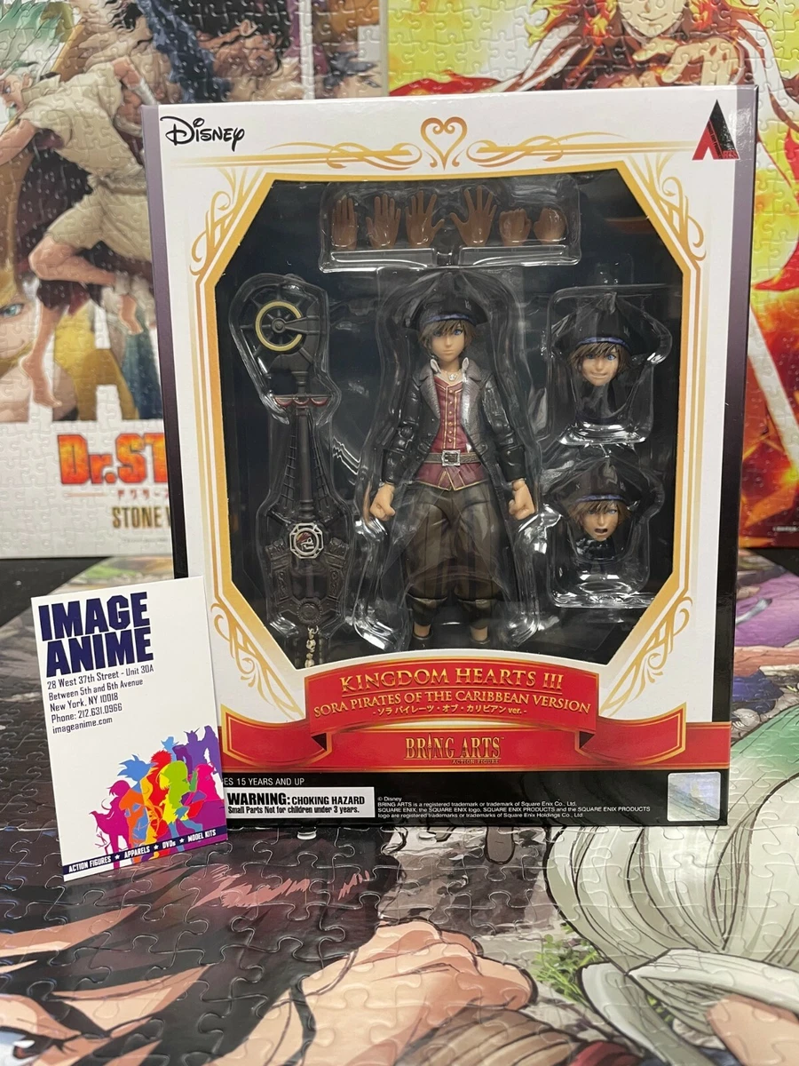 Kingdom Hearts III Bring Arts Sora Pirates of the Caribbean Ver. US seller