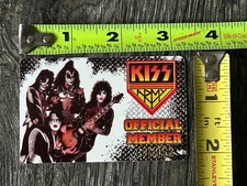 KISS Army Fan Club Membership Card Unused 2007 Vintage Kiss Memorabilia