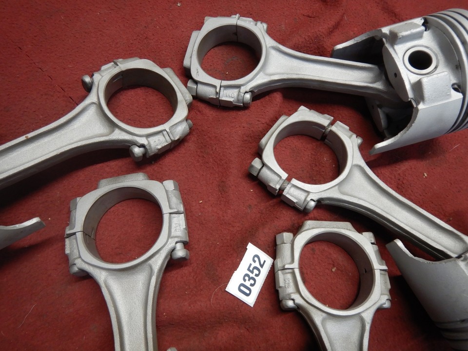 (5) GM 6569 Chevy 396 325HP High Dome Pistons STD 3856247 66 360 HP