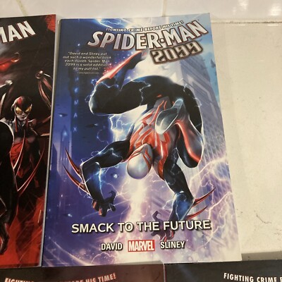 Lot Of 7 Marvel Trade Paperback SPIDER-MAN 2099 Volumes 1 2 3 4 5