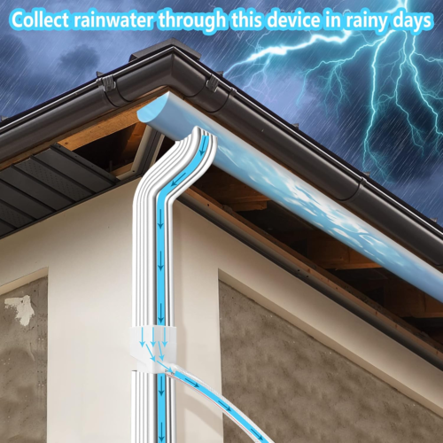Rain Barrel Diverter Kit-Rainwater Collection System-Rainwater Collection Diver - Picture 5 of 12