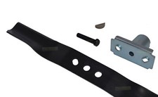 Lame de tondeuse à gazon 42 CM + porte-couteaux + cale + vis pour tondeuse à ...